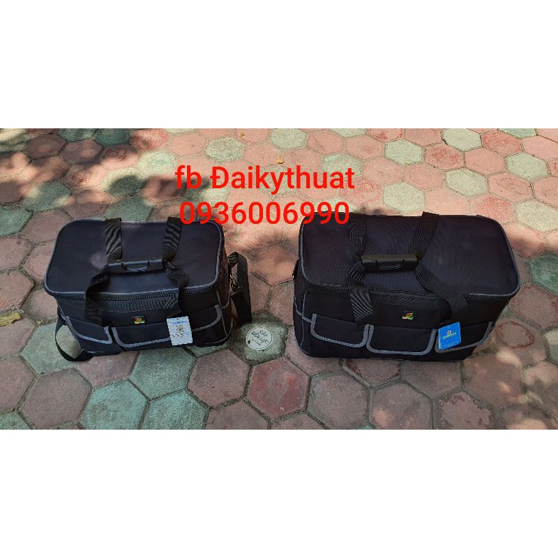 Túi đồ nghề đế cứng có nắp đậy, siêz to 20inch, giá lẻ rẻ như sỉ