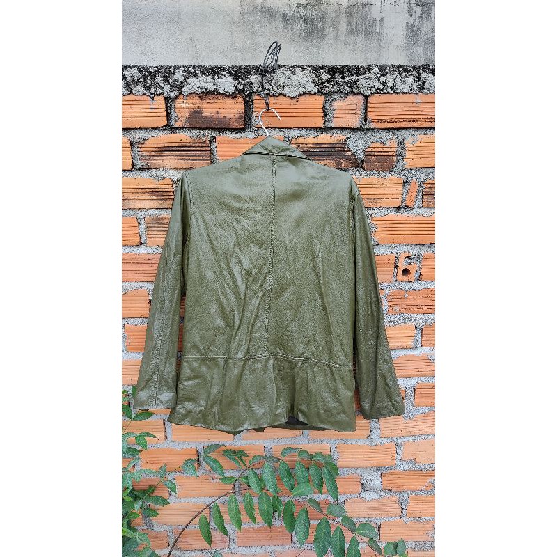 Áo khoác da bò size M