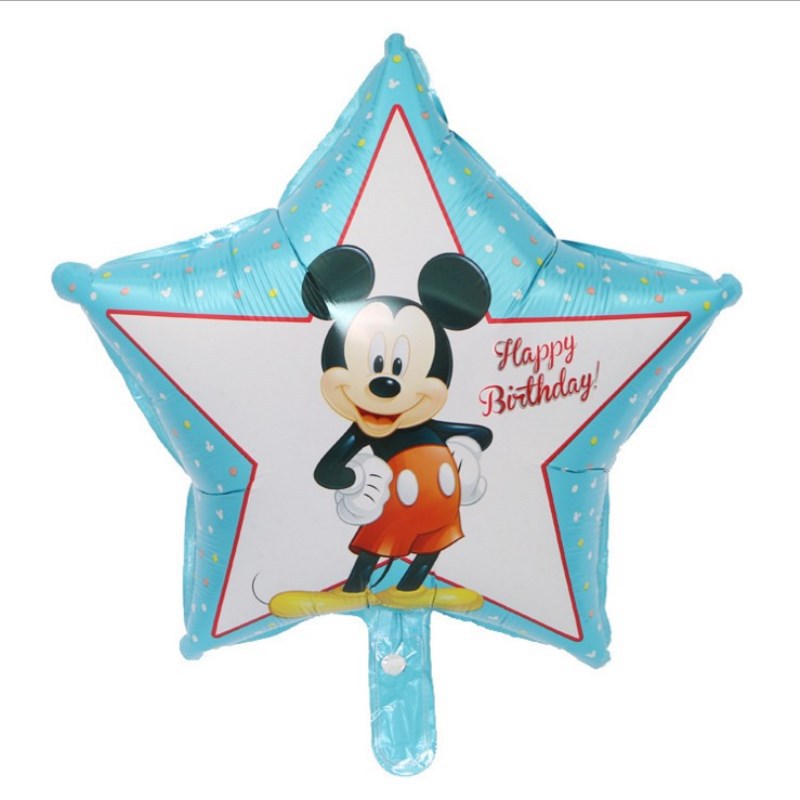 Bóng Bay Hình Chuột Mickey/Minnie Đáng Yêu Trang Trí Tiệc