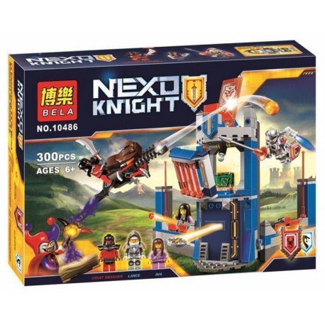 Lego Nexo Knights Bela 10486 Merlok's Library Xếp hình thư viện của các hiệp sỹ 308 khối