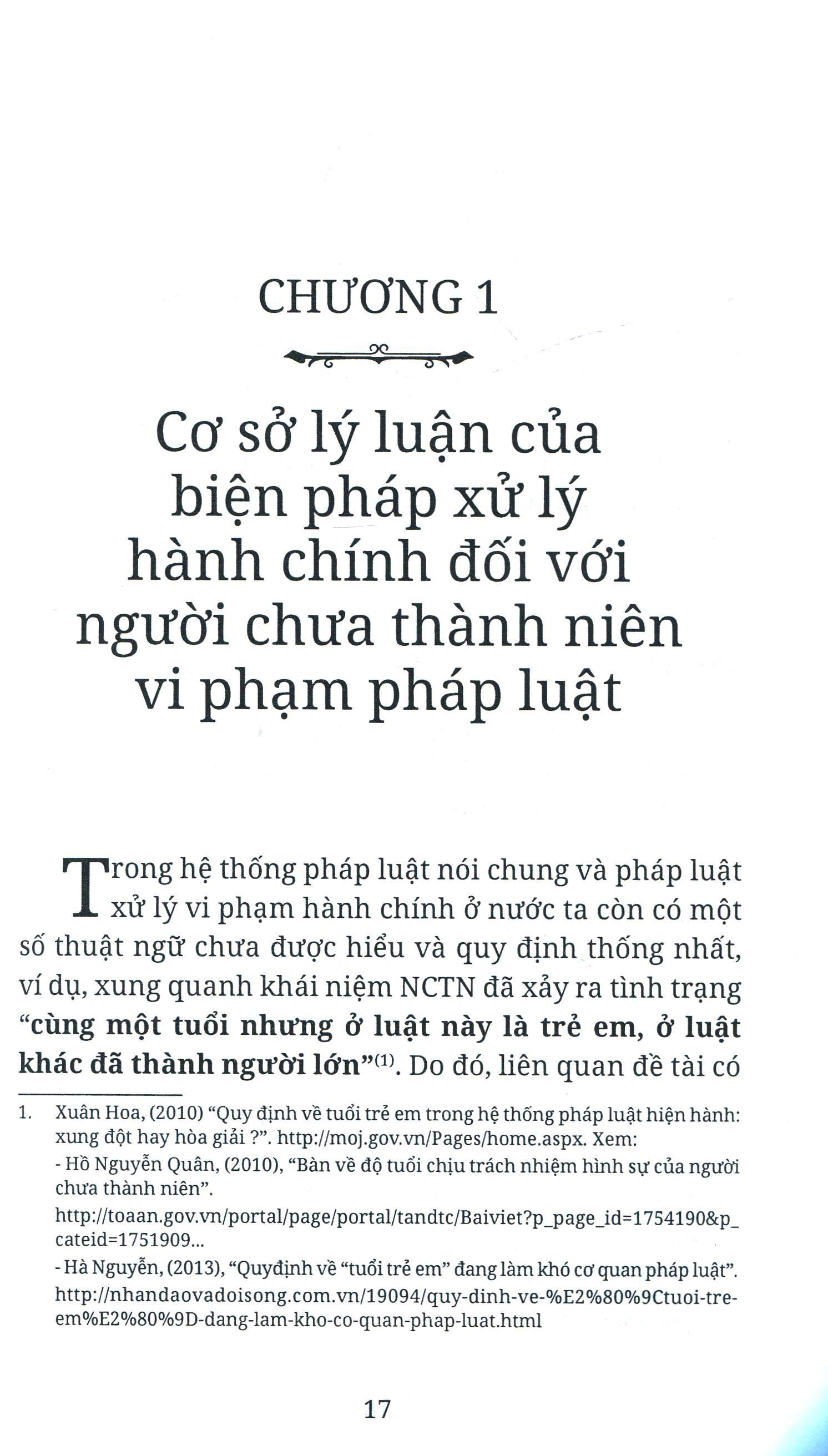 Sách Biện Pháp Xử Lý Hành Chính Đối Với Người Chưa Thành Niên Vi Phạm Pháp Luật | BigBuy360 - bigbuy360.vn