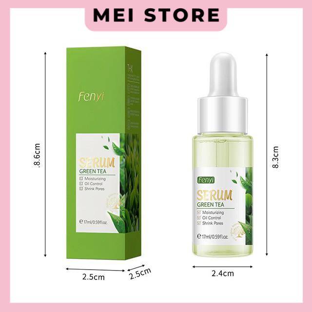 Serum Tinh Chất Trà Xanh Green Tea Fenyi Kiềm Dầu Thu Nhỏ Lỗ Chân Lông Dưỡng Ẩm Da Mặt 17ml