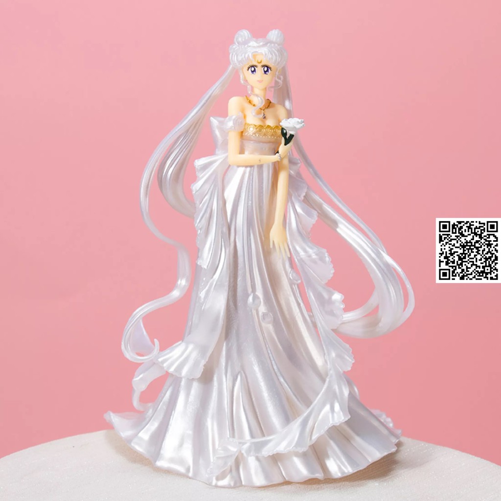 Mô hình nữ thuỷ thủ mặt trăng Sailor Moon công chua mặt trăng trang phục thuỷ tinh 663