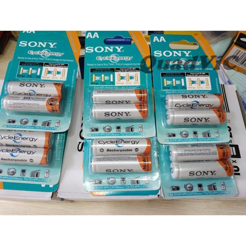 Pin Sạc AA Pin sạc 2a Sony Dung Lượng 4300mAh N212 QuadViC