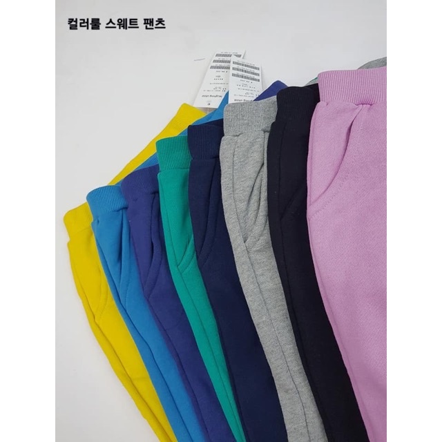 Quần nỉ da cá Laughing nhiều màu