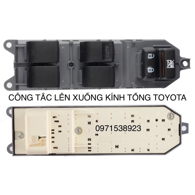 CÔNG TẮC LÊN XUỐNG KÍNH TỔNG TOYOTA VIOS CAMRY COROLLA ALTIS YARIS 84820-02190 HÀNG CAO CẤP GIÁ RẺ