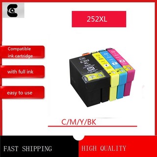 Hộp Mực In 252XL 252 Cho Máy In Epson WF-7620 WF-7610 WF-7720