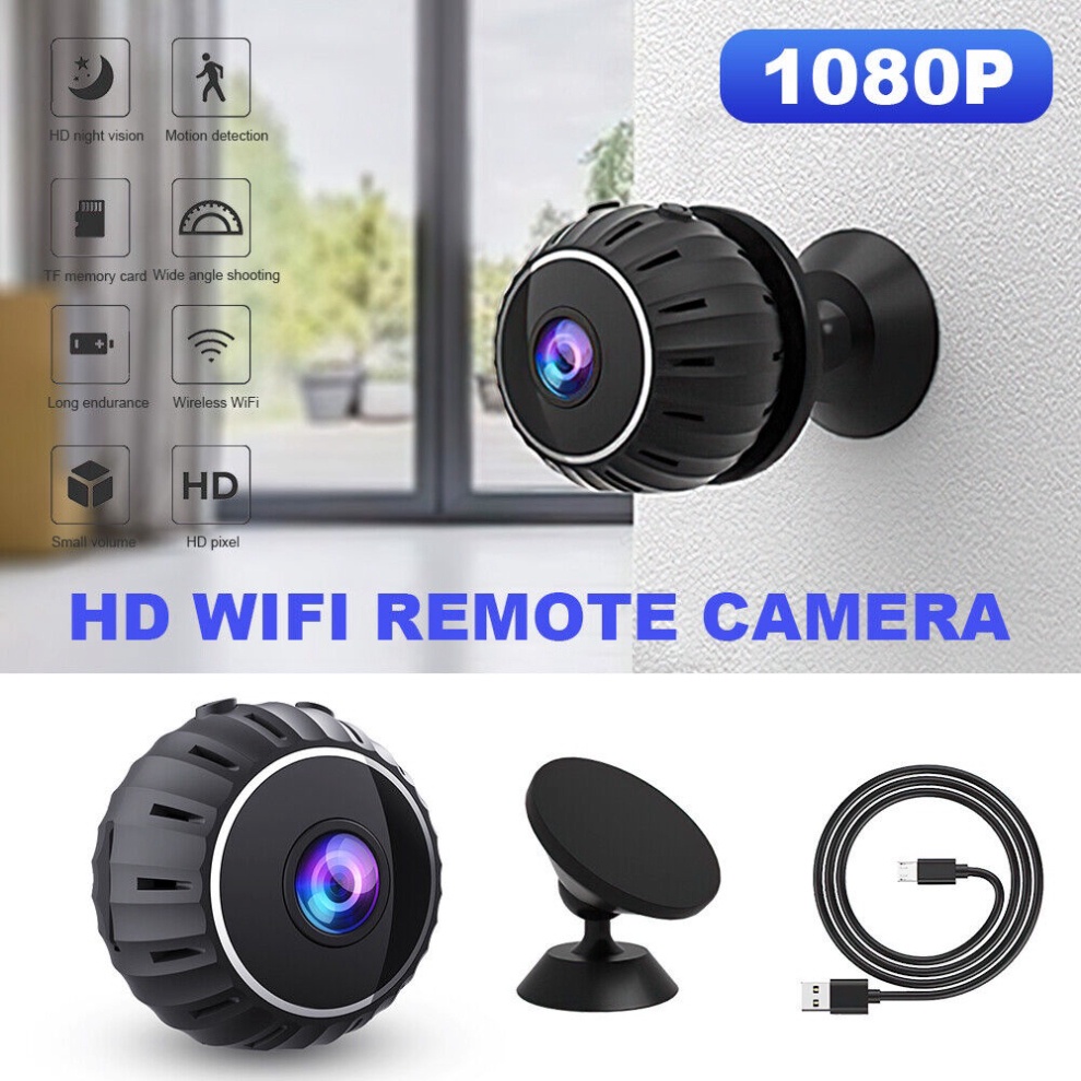 Hướng dẫn kết nốiCamera IP Wifi siêu nhỏ tích hợp chế độ hồng ngoại ban đêm kết nối điện thoại Full HD 1080p