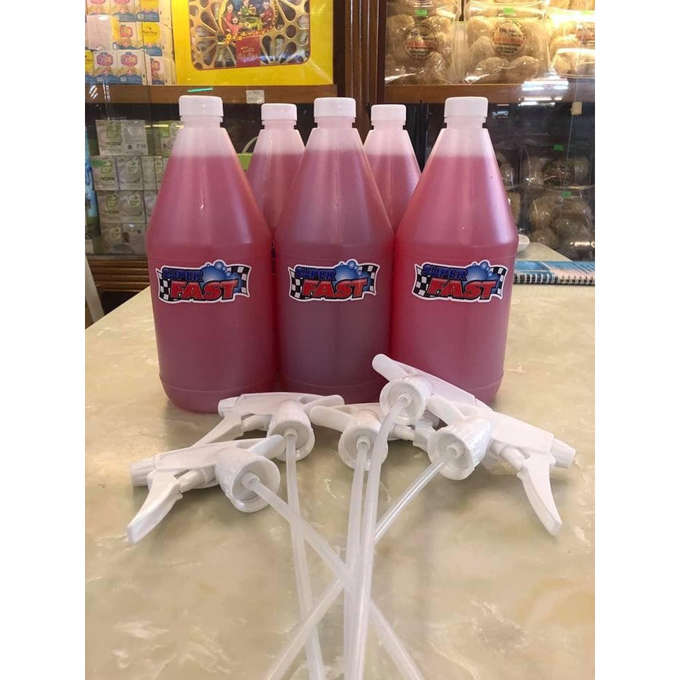 Chai tẩy rửa lốc máy - Super Fast Thái Lan Chai lớn 1 lít