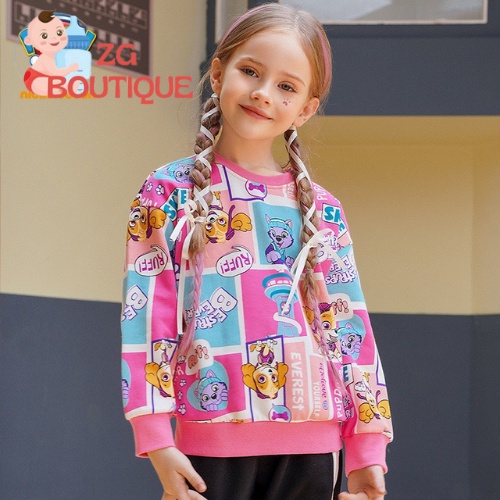 Áo dài tay cho bé trai, bé gái đội chó cứu hộ PAW PATROL chất liệu cotton cao cấp ZG Boutique size từ 13 đến 25kg