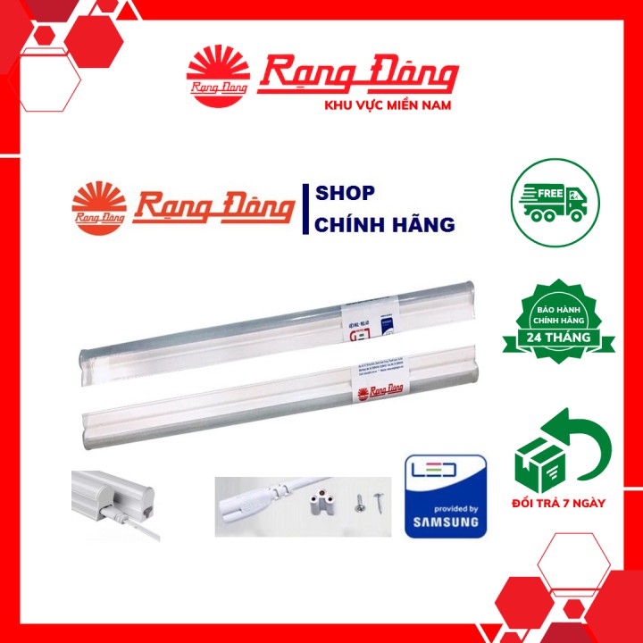 Bộ đèn LED Tube T5 N02 60/8W Rạng Đông (Bảo hành 2 năm)