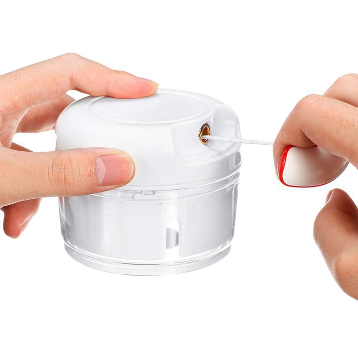 Hộp nghiền tỏi gừng hành dây rút mini FOOD CHOPPER