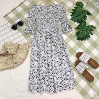 Đầm maxi trễ vai