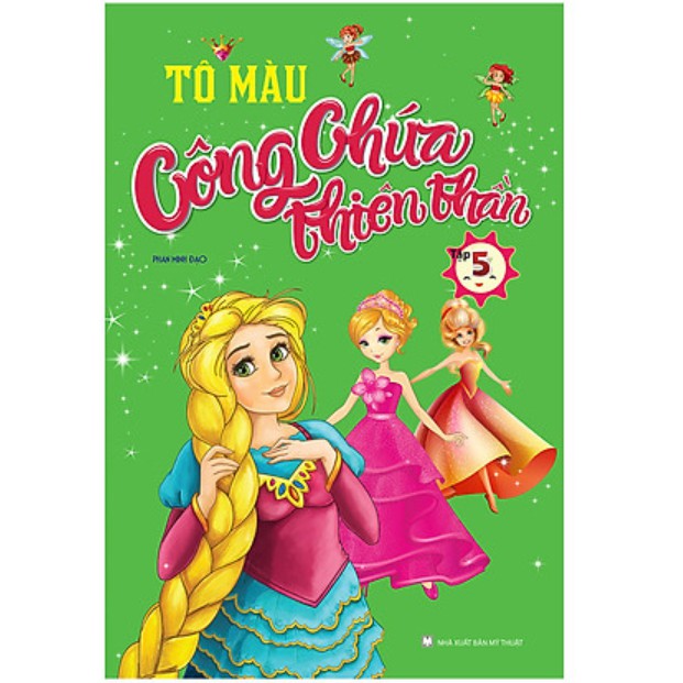 Sách - Tô Màu Công Chúa Thiên Thần (Tập 5)