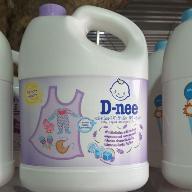 Dung dịch giặt xả quần áo em bé Dnee 3000ml