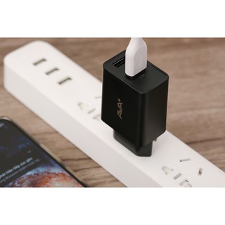 Củ Sạc 2.4A Dual AVKLI20B Đen Tốt