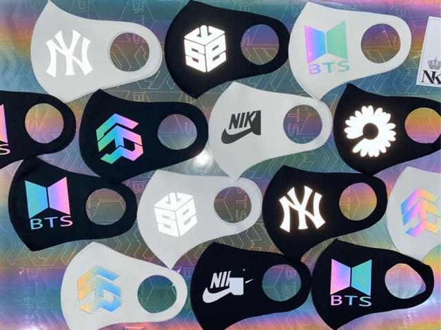 KHẢU TRANG SU IN HÌNH DÀY XỊN MỊN CAO CẤP