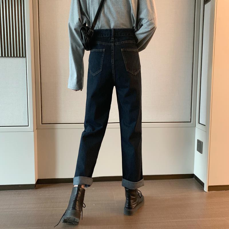 [Size M] Quần jeans nữ baggy Ulzzang Quảng Châu QDJ22
