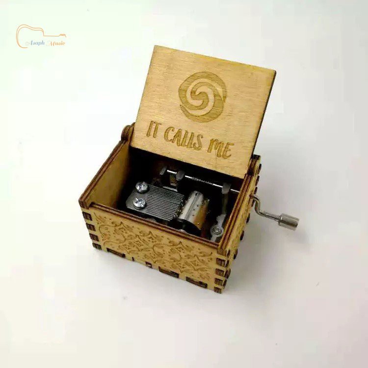 Hộp Nhạc Bằng Gỗ Chủ Đề Phim Harry Potter