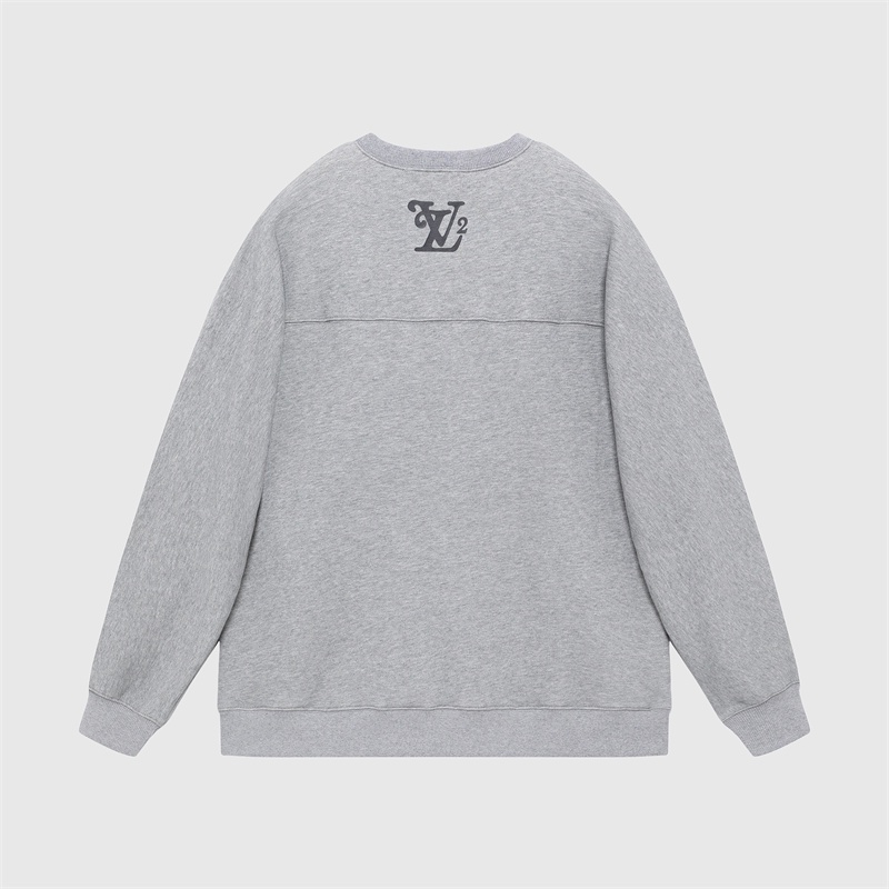L-simple Áo Sweater Nhiều Màu In Biểu Tượng Logo Trước Và Sau Thiết Kế Khâu Đơn Giản Đa Năng Thời Trang