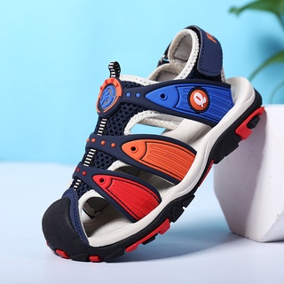 GIÀY SANDAL RỌ BÍT MŨI BÉ TRAI 4-10 TUỔI
