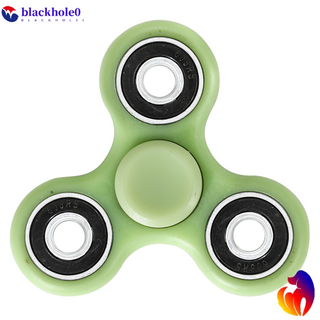BH 360° Spinner Glow in the Dark Anti-Anxiety Focus Release Pressure Toy Built-in Battery (Random Color)