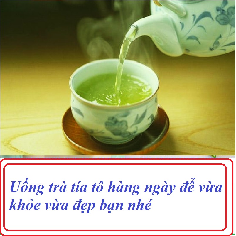 Trà TÍA TÔ - giảm MỤN - NÁM, TÀN NHANG