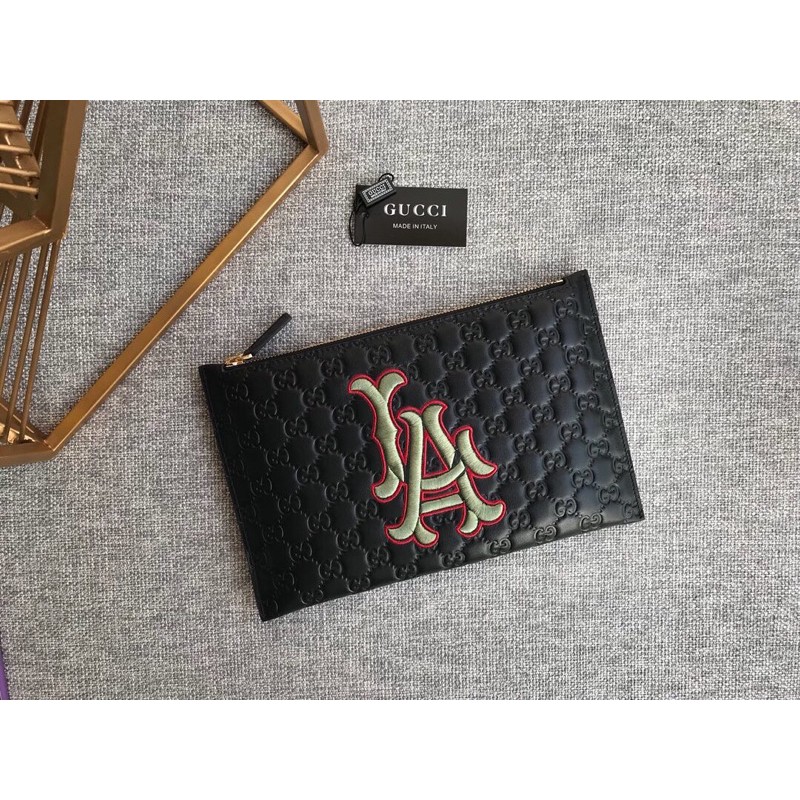 Túi ví, túi Clutch Gucci/GG/GC thiết kế logo và chữ LA siêu xinh