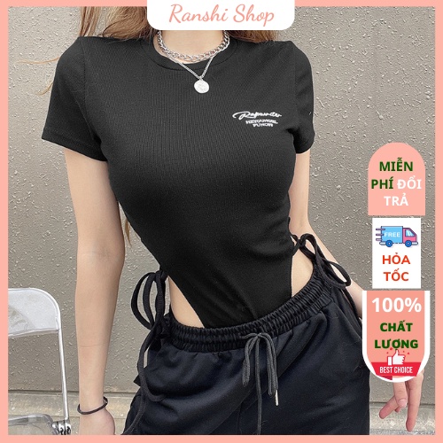 Áo Bodysuit Nữ Sexy Cột Dây Eo FILOP RBS003 Hottred Siêu Tôn Dáng Chất Thun Gân Nhẹ Mát Hàng Quảng Châu LOẠI 1 - RANSHI | WebRaoVat - webraovat.net.vn