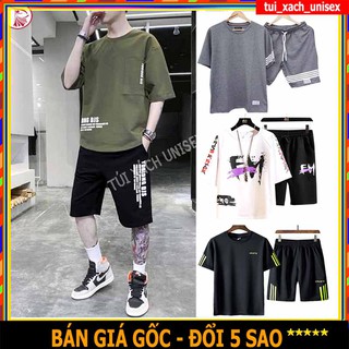 ❤️ GIÁ SỈ - LOẠI TỐT ❤️ ĐỒ BỘ NAM NỮ MẶC NHÀ THỂ THAO IN HÌNH CHẤT THUN LƯỚI MÈ MÁT NHẸ SÉT QUẦN ĐÙI + ÁO PHÔNG