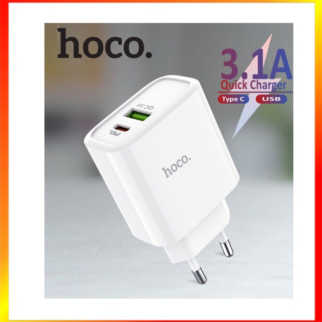 Củ Sạc HOCO C57/C57A sạc nhanh PD18W QC3.0/2.0 Sạc cho Smart phone - Table - SmartShop