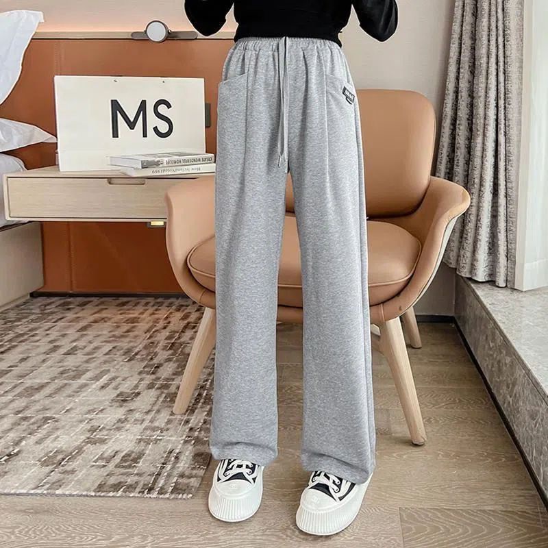 Quần Dài Thể Thao Ống Rộng Phong Cách Mới 2022 Cho Bé Gái