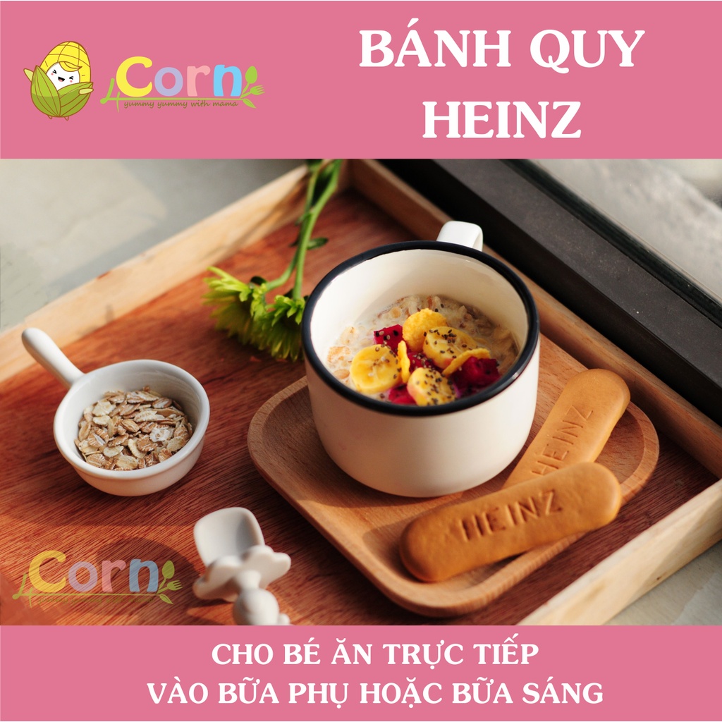 Bánh quy ăn dặm Heinz - Cho bé 7m+