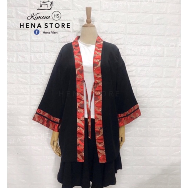 Áo Haori GẤM HẠC (nhiều màu)