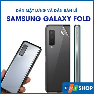 Dán mặt lưng Samsung Galaxy Fold và dán bản lề PPF cao cấp dẻo trong suốt