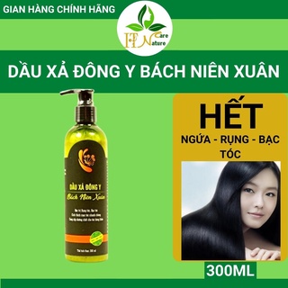 Dầu xả đông y Bách Niên Xuân 300ml hết ngứa hết rụng hết bạc tóc HT Nature Care
