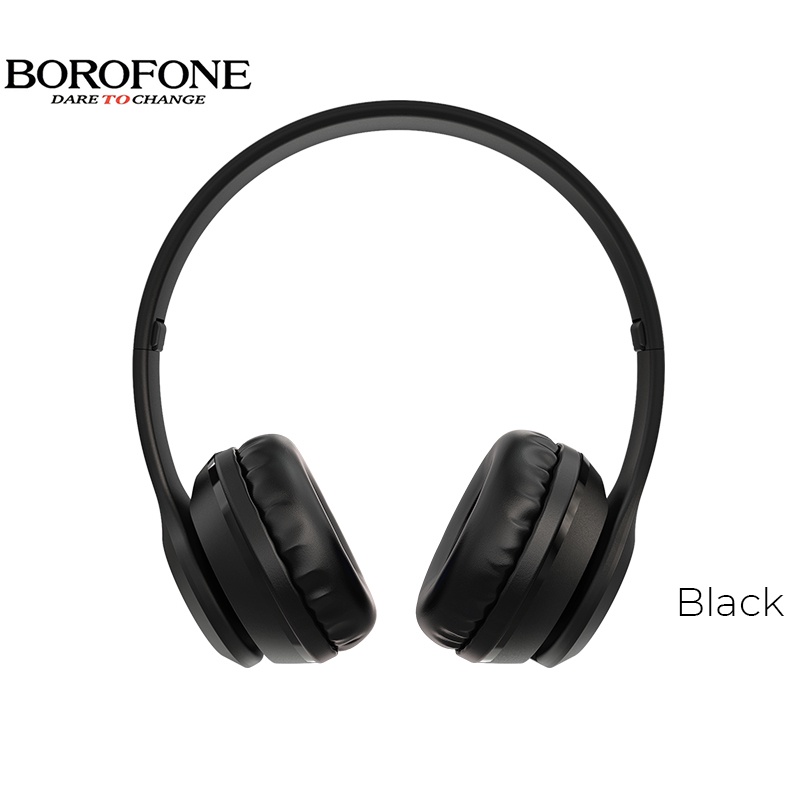 Tai nghe chụp tai không dây BOROFONE BO4 chống ồn, nghe nhạc 5 tiếng, hỗ trợ khe thẻ nhớ và bluetooth 5.0 - Chính hãng