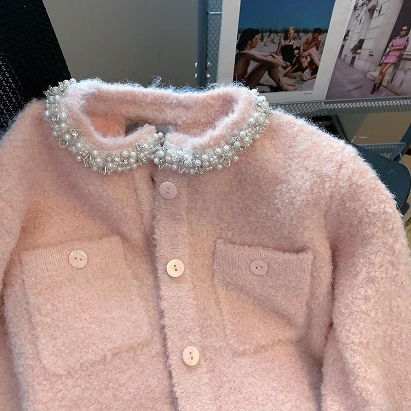 Áo Khoác Cardigan Dệt Kim Mềm Mại Thời Trang Thu Đông Cho Nữ