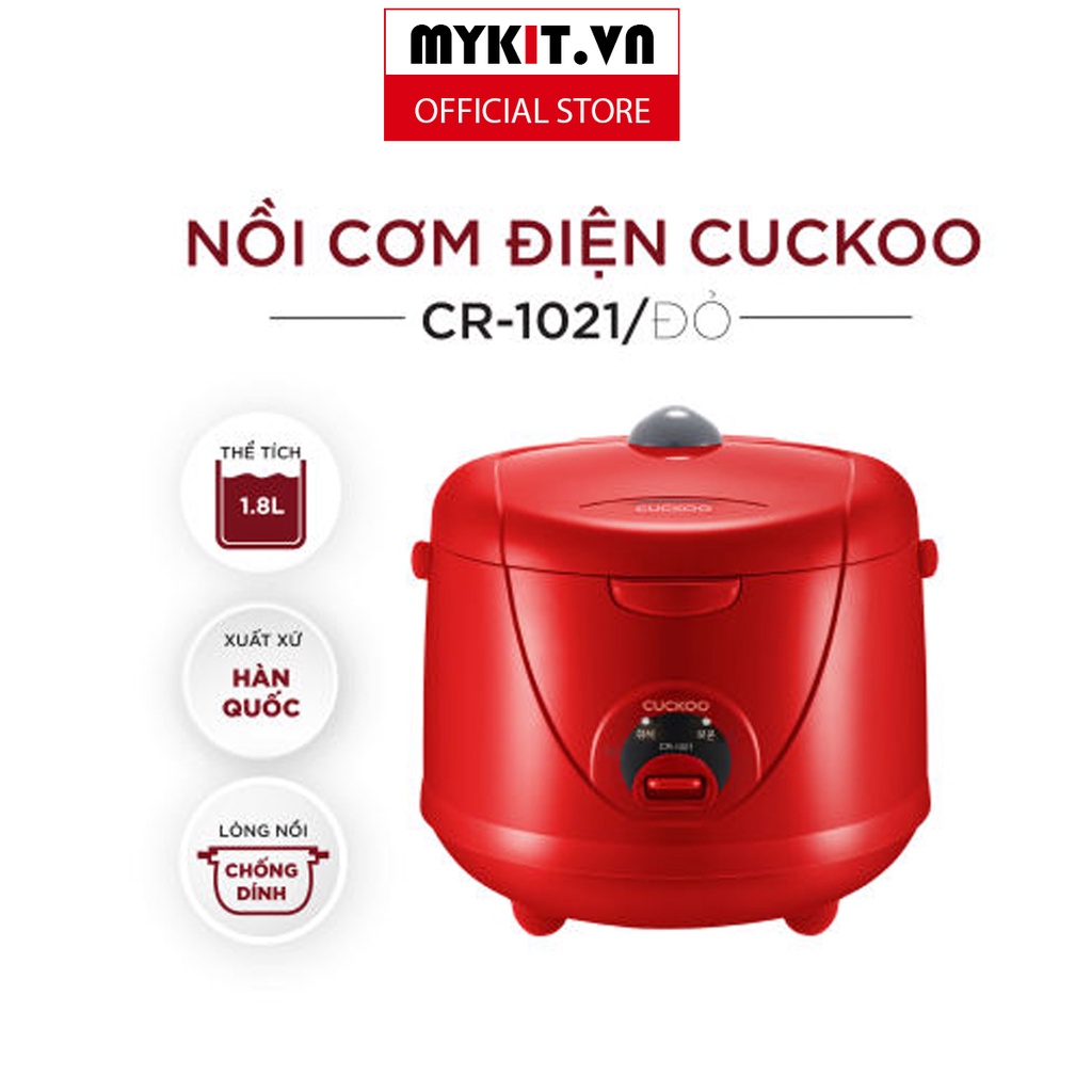 Nồi cơm điện Cuckoo Cr1021 1,8L