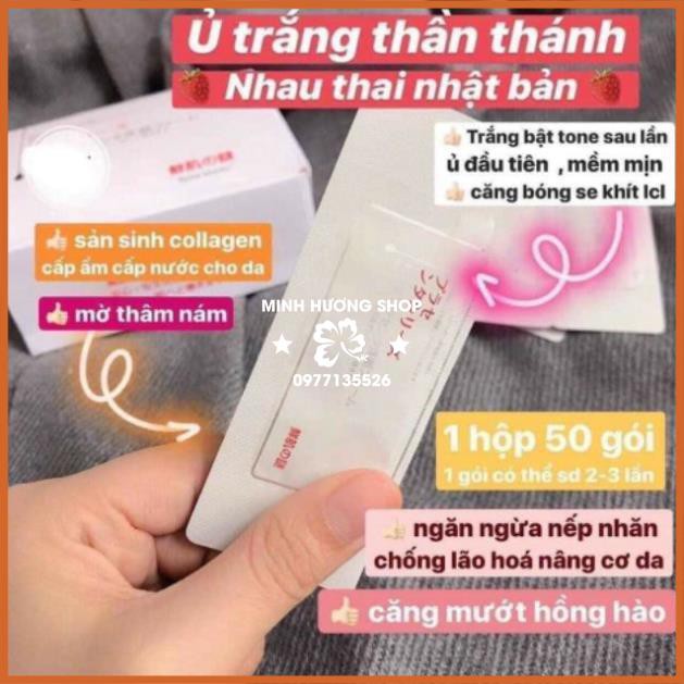 Mặt nạ ủ trắng nhau thai Nhật