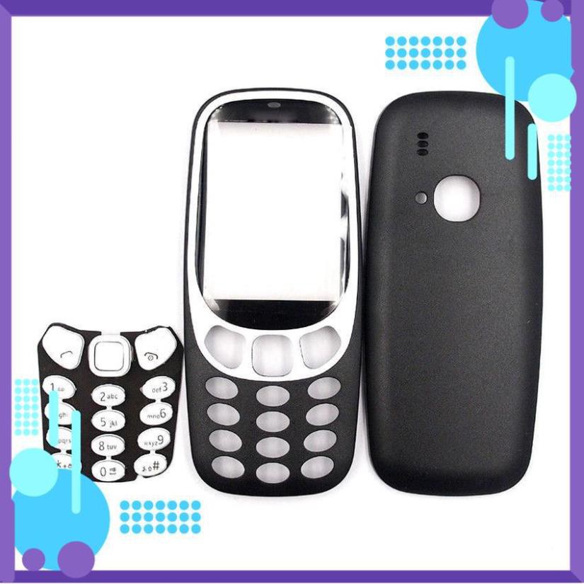 Đẹp rẻ  vỏ nokia 3310 ,2017 màu đen vỏ zin lk thay rất khớp