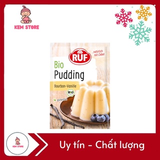 Bột làm Pudding hữu cơ Ruf Đức vị vani date t4.2025