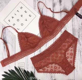 Sét bralette ko gọng ko mút hàng nhập cao cấp