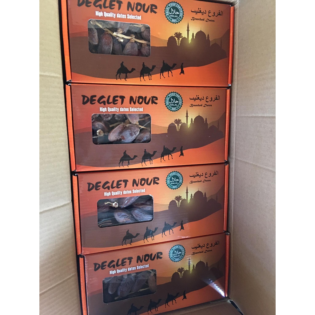 Chà là khô nguyên cành của Isreal hộp 500g