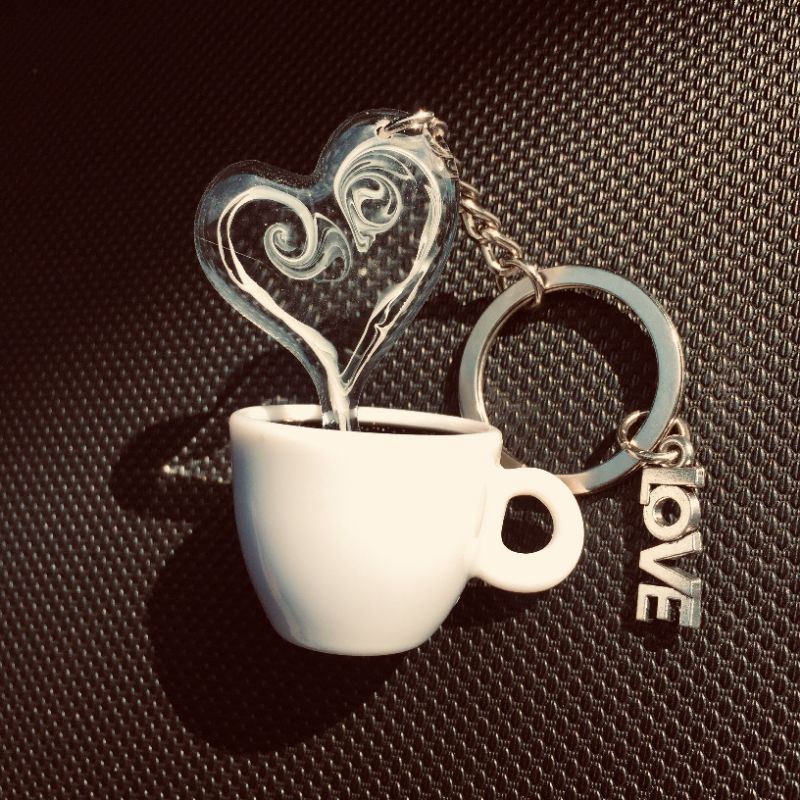 Móc khóa cà phêvalentine