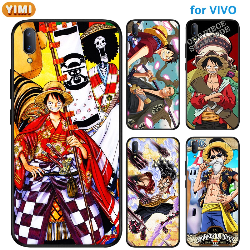 casing Vivo Y1s U10 Y11 Y15 Y17 Y12 S1 V15 Pro Y19 Y91 Y91C Y91i Y93 Y95 Cover OnePiece Matte Soft Case