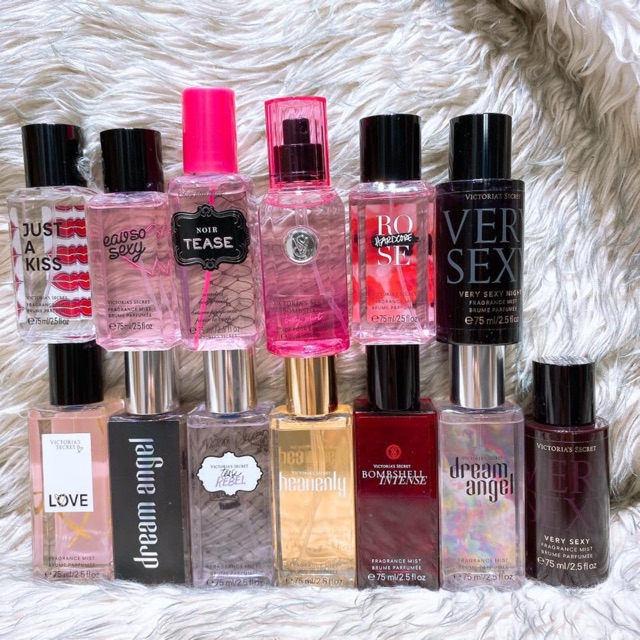 Fragrance Mist Victoria 's Secret - Nước Hoa Tinh Chất toàn Thân của Mỹ 75ml ( Travel Size ) | BigBuy360 - bigbuy360.vn