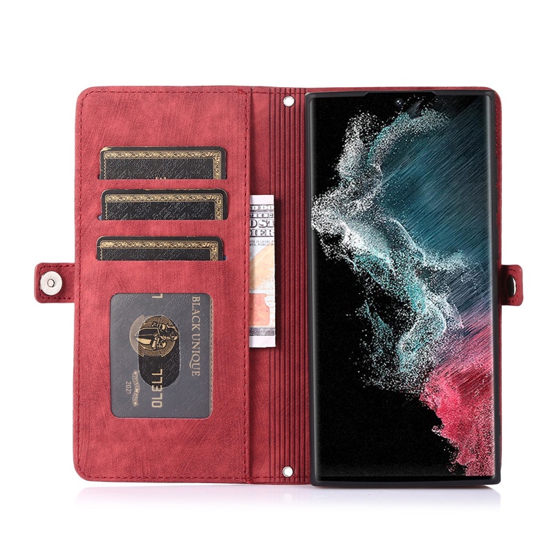 Ốp Điện Thoại Da Gập Cho Samsung S22 S21 Plus Ultra S21 S20 FE