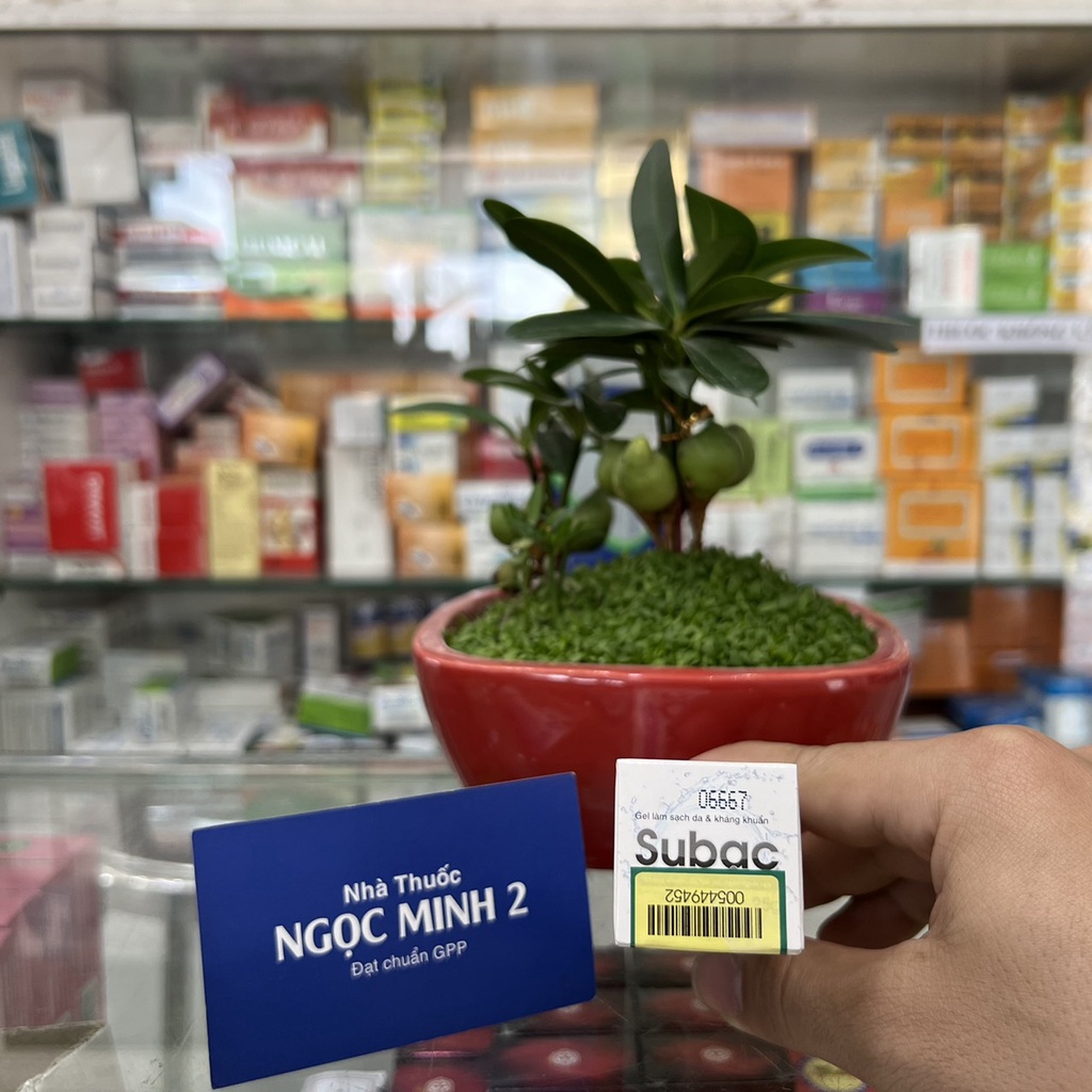 ✅ [Chính Hãng] Subạc Gel làm sạch da &amp; kháng khuẩn