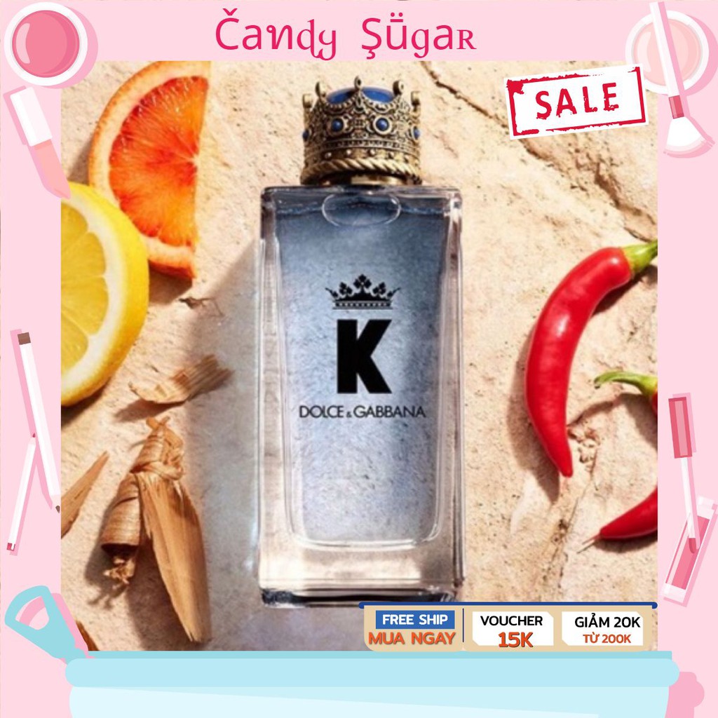 Nước hoa nam Dolce & Gabbana King EDT (5m/10ml/20ml) NEW